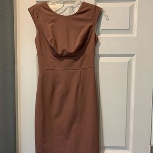 Pinkish brown pencil dress